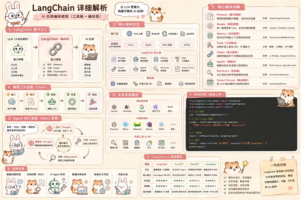 LangChain 详解信息图