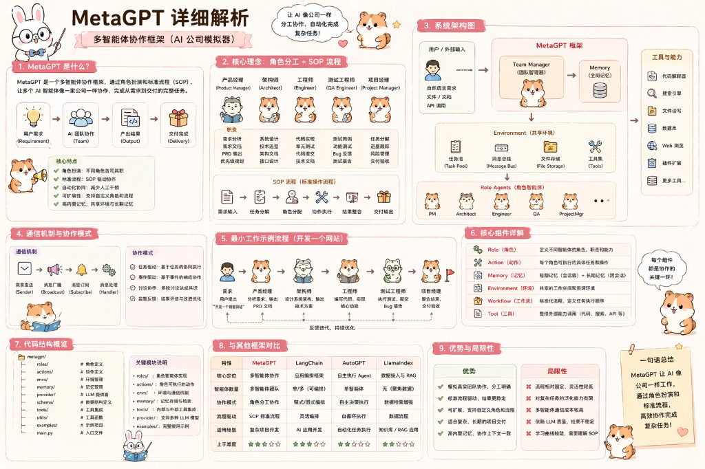 MetaGPT 详解信息图